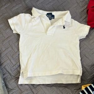 White Ralph Lauren polo